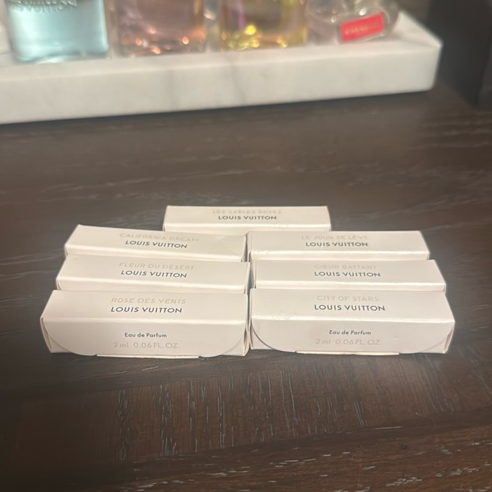 Louis Vuitton Perfume Sample Set - White